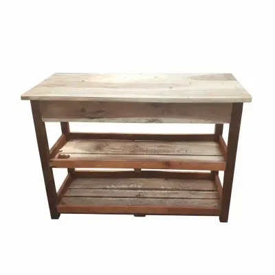 Picture of The table is the kitchen table - Great Value - Upscaled Quality - and Simple to Use - Mahogany