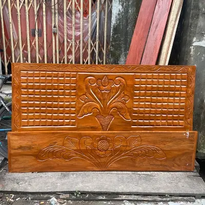 Picture of Bed khat solid 1.5inc jossori koroi kath king size 72inc by 81 inc - Brown - King