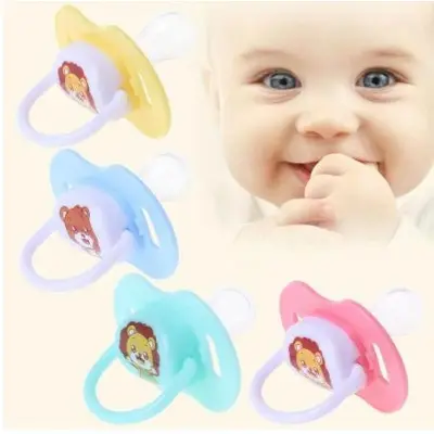 Picture of Food Grade Silicone Baby Pacifiers Teethers Toddler Pacifier Orthodontic Soothers Teat For Baby Pacifier - 1 Pic Multicolor