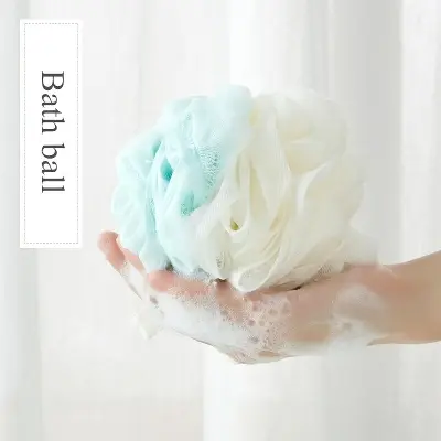 Picture of Ultra Soft Chinese Loofah Flower Bath Shower Wash Sponge Multicolor