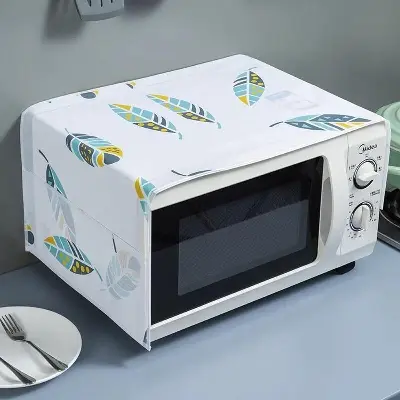 Picture of Oven Cover Dustproof microwave cover/ Beautiful multicolor printed oven cover - Kitchen Rack Multicolor