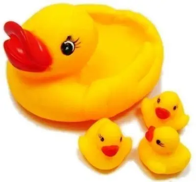 Picture of Baby Bath Toy Set Duck Toy Yellow