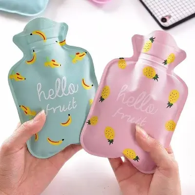 Picture of Cute Random Color Mini Cartoon Hot Water Bag Bottle Container Multicolor