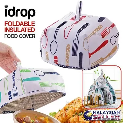 Picture of 1pc Foldable Insulated Food Cover With Aluminum Foil Food Insulation Cover Multicolor
