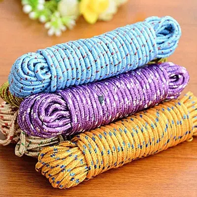 Picture of Multicolor Cloth Hanging Rope - 20 Meters - Hanger Multicolor