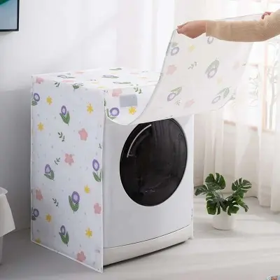 Picture of 10 Kg Front Loader Big Size/Large Size Waterproof Washing Machine Dust Cover Multicolor