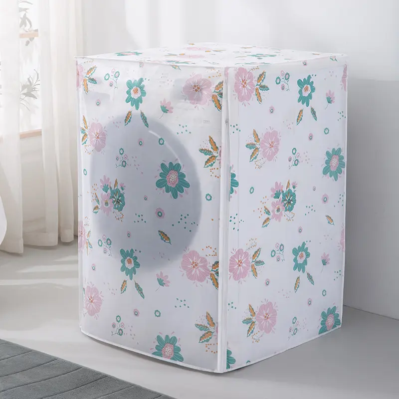 Picture of 10 Kg Front Loader Big Size/Large Size Waterproof Washing Machine Dust Cover Multicolor