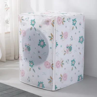 Picture of 10 Kg Front Loader Big Size/Large Size Waterproof Washing Machine Dust Cover Multicolor