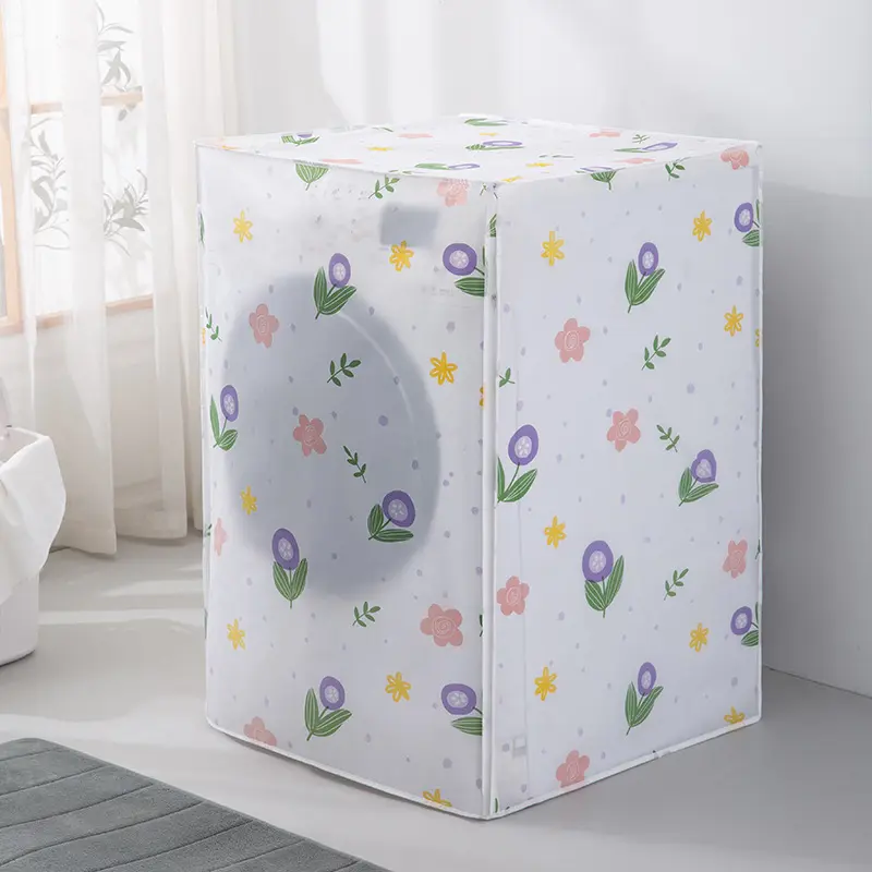 Picture of 10 Kg Front Loader Big Size/Large Size Waterproof Washing Machine Dust Cover Multicolor