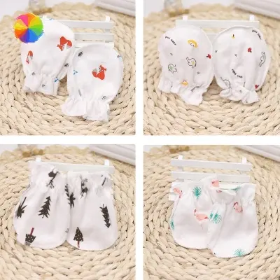 Picture of Baby Gloves & shoe Multicolor (0-6 Months) - 4 pair Multicolor