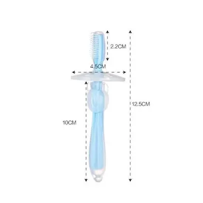 Picture of Soft Silicone Toothbrush for Baby - 1 Pcs Multicolor