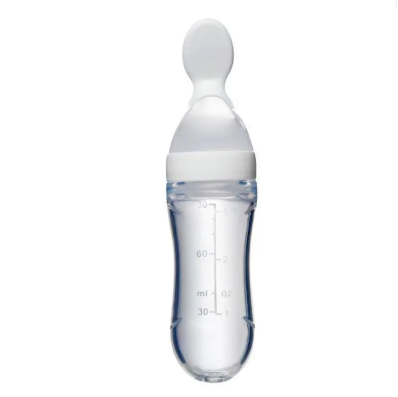 Picture of Silicone Baby Spoon Feeder 90 Ml Feeding Utensil for Infants