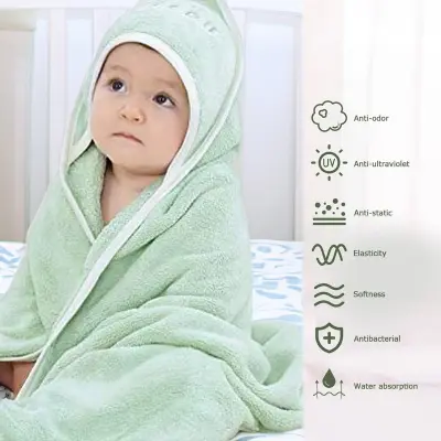 Picture of Baby Hooded Towel - (28/32 inch) Multicolor