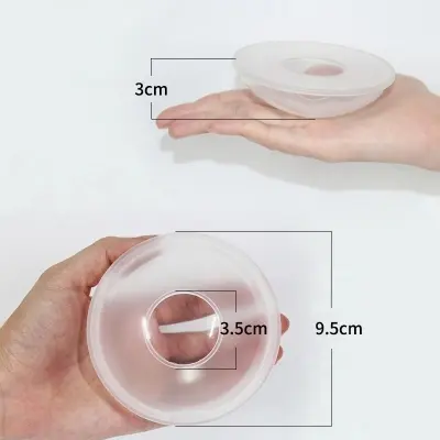 Picture of Silicon Milk Collector Washed The Anti-Overflow Breast Pad Related -2Pcs Multicolor