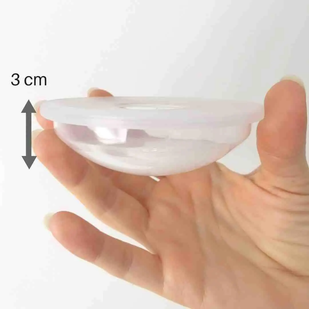 Picture of Silicon Milk Collector Washed The Anti-Overflow Breast Pad Related -2Pcs Multicolor