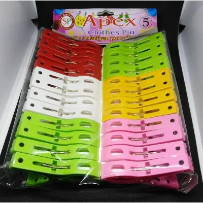Picture of কাপড়ের ক্লিপ 24 পিস - cloth hanger Multicolor