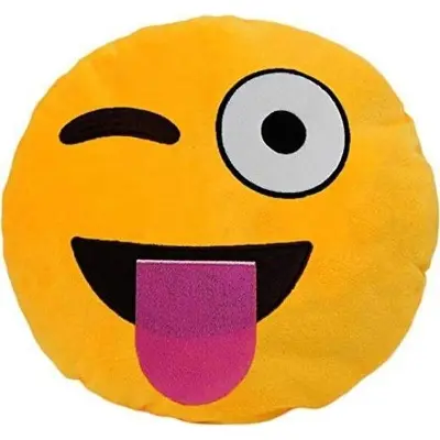Picture of Emoji Decorate Cushion Soft Comfortable Multicolor
