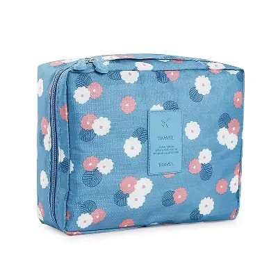 Picture of Waterproof Makeup organizer bag Multifunction Makeup Storage Bag Outdoor Storage Bag Toiletries Cosmetic box Portable Female Travel Make Up Bag 