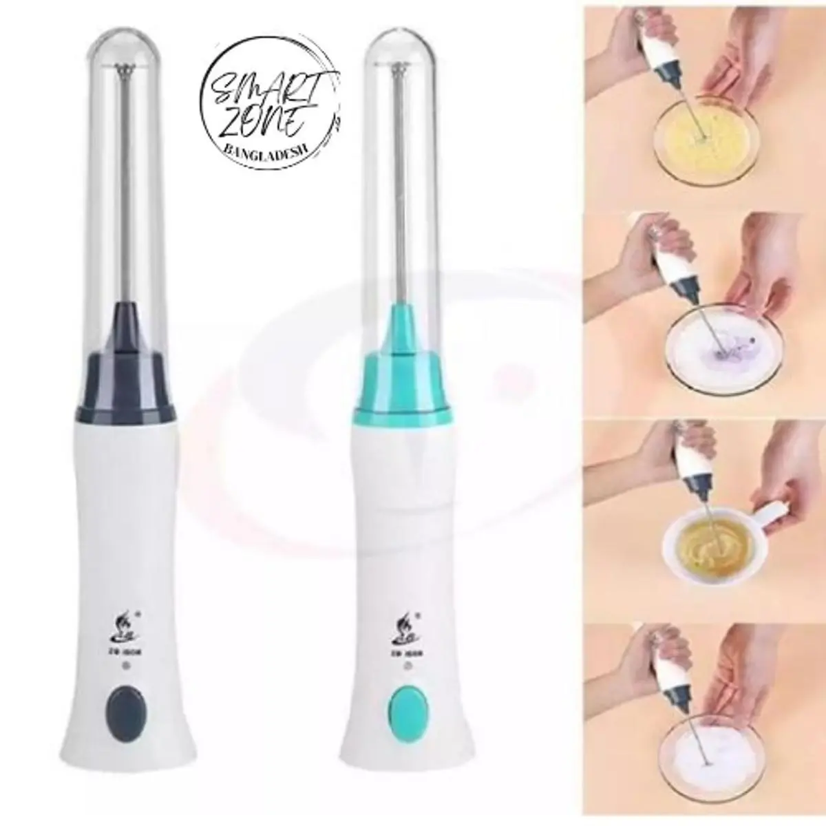 Picture of Coffee Mixer Rechargeable Coffee Foamer Egg Mixer Multicolor