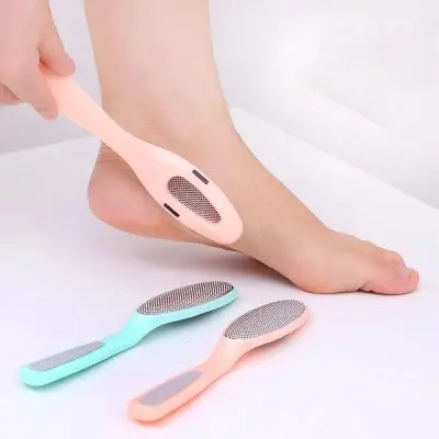 Picture of 2 Step Foot Care Brush 2 side foot brush gumming set Multicolor