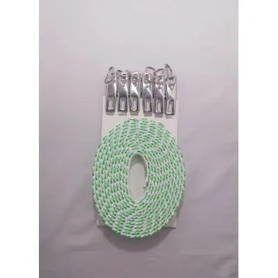Picture of Clothes Hanger Rope Nylon Clothesline With  Metal Hook Multicolor