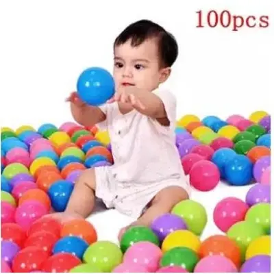 Picture of Baby Shop Ocean Balls - 100 pcs for Kids Multicolor