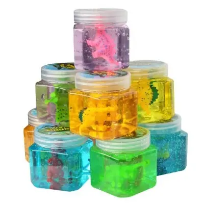 Picture of 1 pcs Magic Mix Crystal Slime Mud Toys Supplies Clear Fluffy Foam Putty Plasticine Cloud Slime Ball Clay Sand Kit for Kids