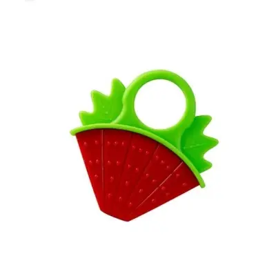 Picture of Baby Teethers Newborn Smoother Teether Silicone Baby Teether BPA Free Toddlers Infant Soother Baby Animal Toy Mini Cute Baby Teether with Free Storage Box for Soothing Sore and Swollening Gums Multicolor