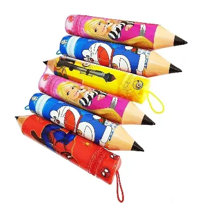 Picture of Plastic Pencil Bag - Multicolor Multicolor