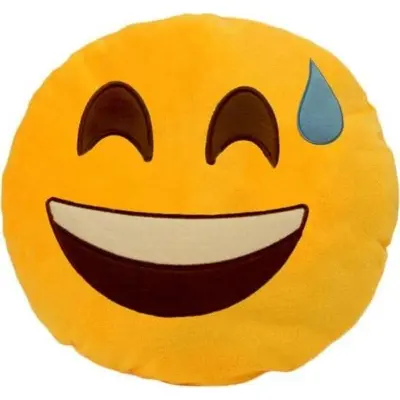 Picture of Emoji Decorate Cushion Soft Comfortable Multicolor