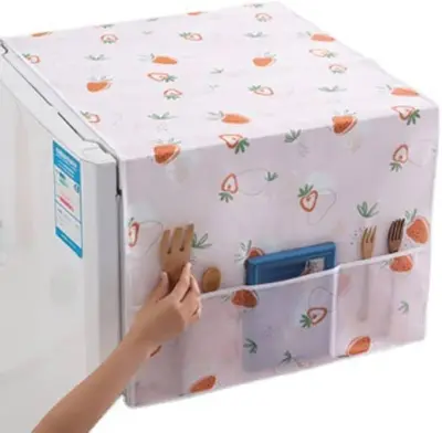 Picture of Dustproof Fridge Cover & Washing Machine Cover-Multicolor Multicolor