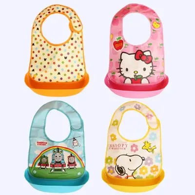 Picture of Plastic BIBS For Babies - 1 Pcs Multicolor