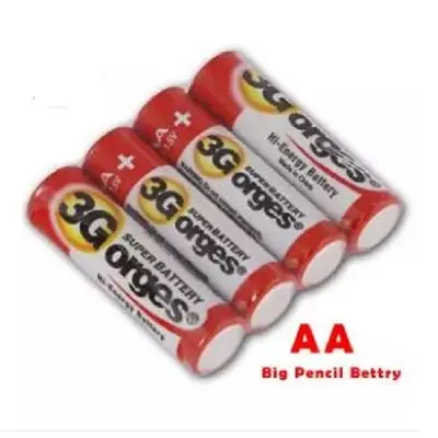 Picture of 1.5V AA 3Gorges Super Battery (4 Pcs) Multicolor