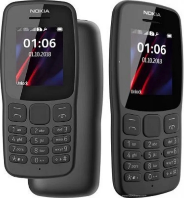 Picture of Nokia 106 (2018) Dual Sim Black Colour - Black