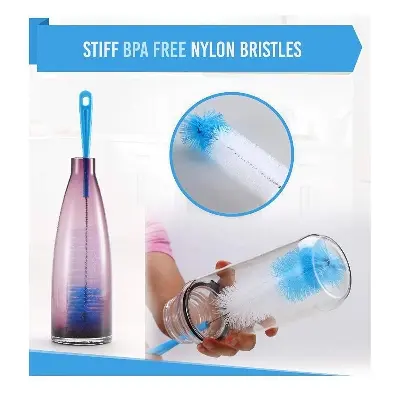 Picture of Feeder Bottle & Flask Cleaning Brush Multicolor