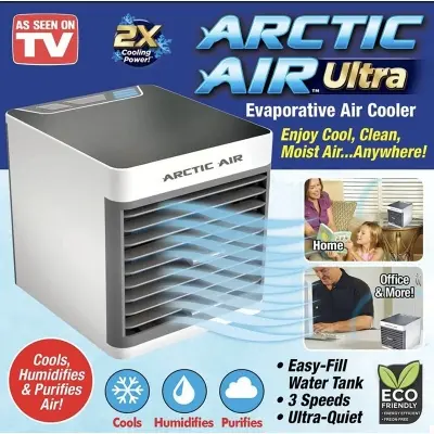 Picture of Mini Air cooler ultra cooling technology 2x Powerful Fan,Mini Ac and Air cooler For Office Mini Room And Car.