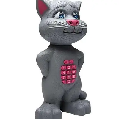 Picture of Talking Tom Talking Tom/Tom Toys/Talking Tom For Baby (Keypad) Multicolor