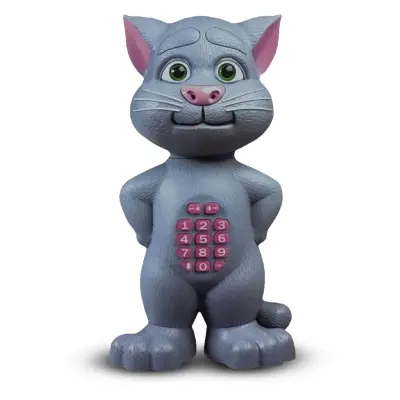 Picture of Talking Tom Talking Tom/Tom Toys/Talking Tom For Baby (Keypad) Multicolor