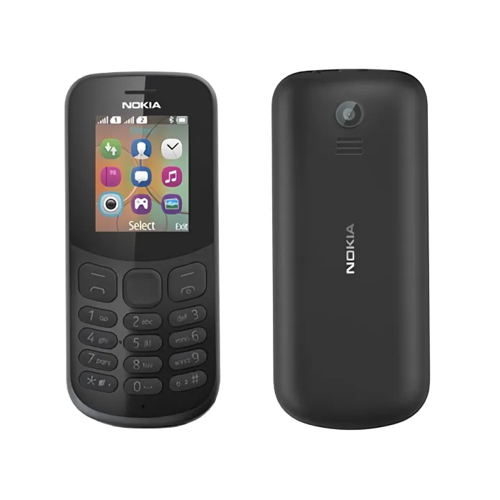 Picture of N0KIA 130 Dual Sim Black Colour Made In Vietnam - Black
