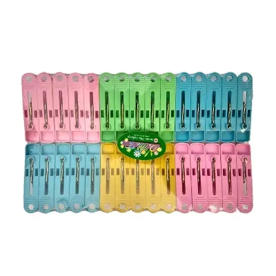 Picture of Thai Cloth Drying Clip (30 pcs) Multicolor