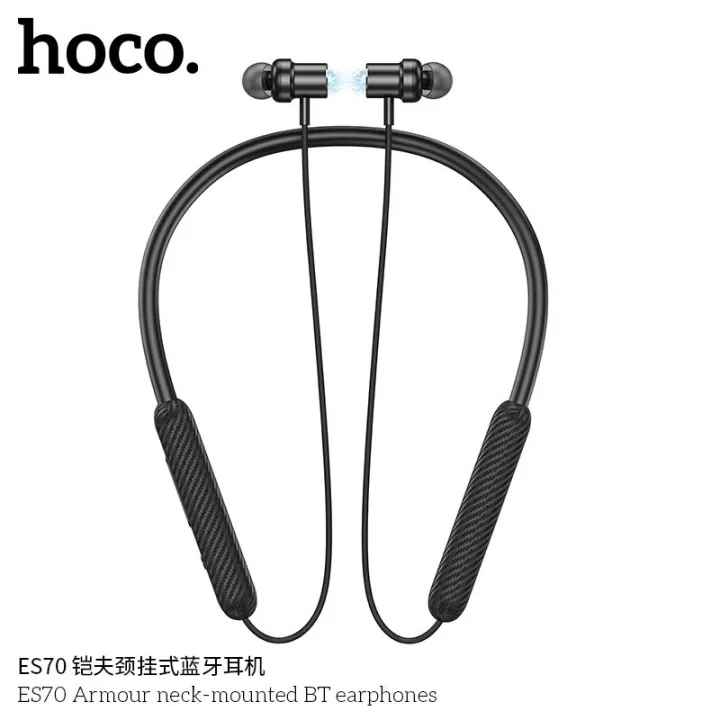Picture of Hoco ES70 Wireless Neckband 80 Hours Play Time - Black