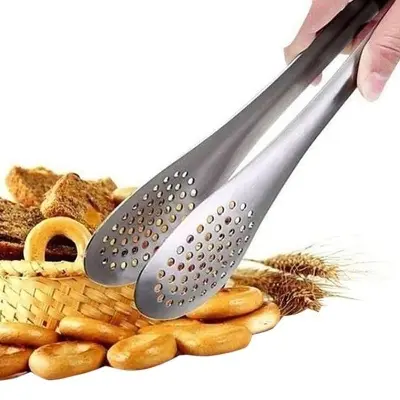 Picture of Stainless Steel Food Clip - Silver Silver