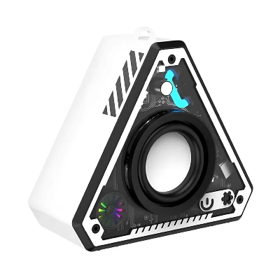 Picture of V2 Transparent Mecha Bluetooth Speaker - Multicolor