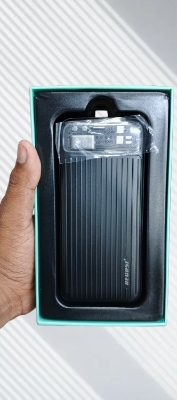 Picture of 🔋 REGRSI RE-PB401 Power Bank – 40000mAh বিশাল ক্ষমতার পোর্টেবল চার্জার🎶 সাথে ফ্রি JBL MP3 Speaker - Black
