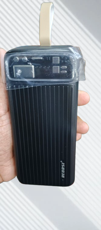 Picture of 🔋 REGRSI RE-PB401 Power Bank – 40000mAh বিশাল ক্ষমতার পোর্টেবল চার্জার🎶 সাথে ফ্রি JBL MP3 Speaker - Black