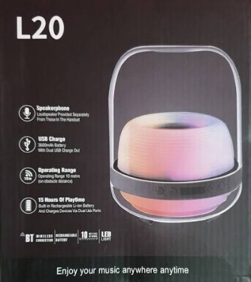Picture of L20 RGB Bluetooth Speaker+T900 Ultra 2 Smart Watch