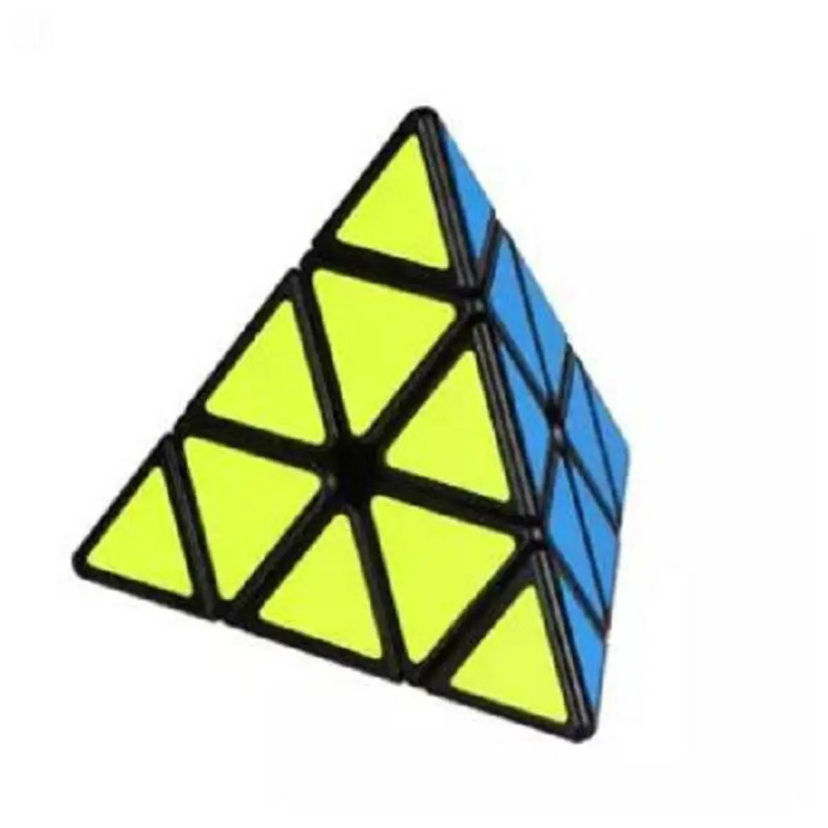 Picture of 3 Stage Pyramid Rubiks Magic Cube Multicolor