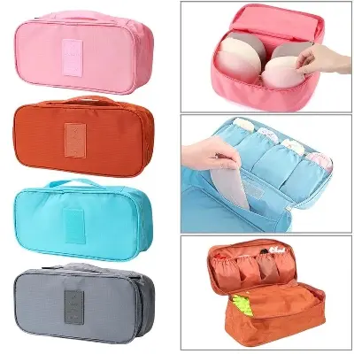 Picture of Women's Waterproof Multifunction Makeup Cosmetic Organizer Bag Multicolor