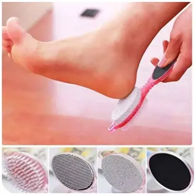 Picture of 4 in 1 Pedicure Set - Pink 4 Step Foot Care Pink