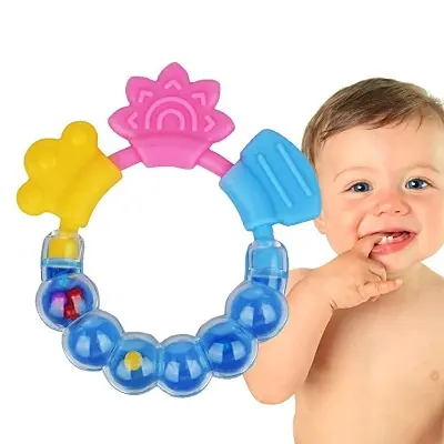 Picture of Baby Pacifier Silicone & Teether Toy for Children Multicolor
